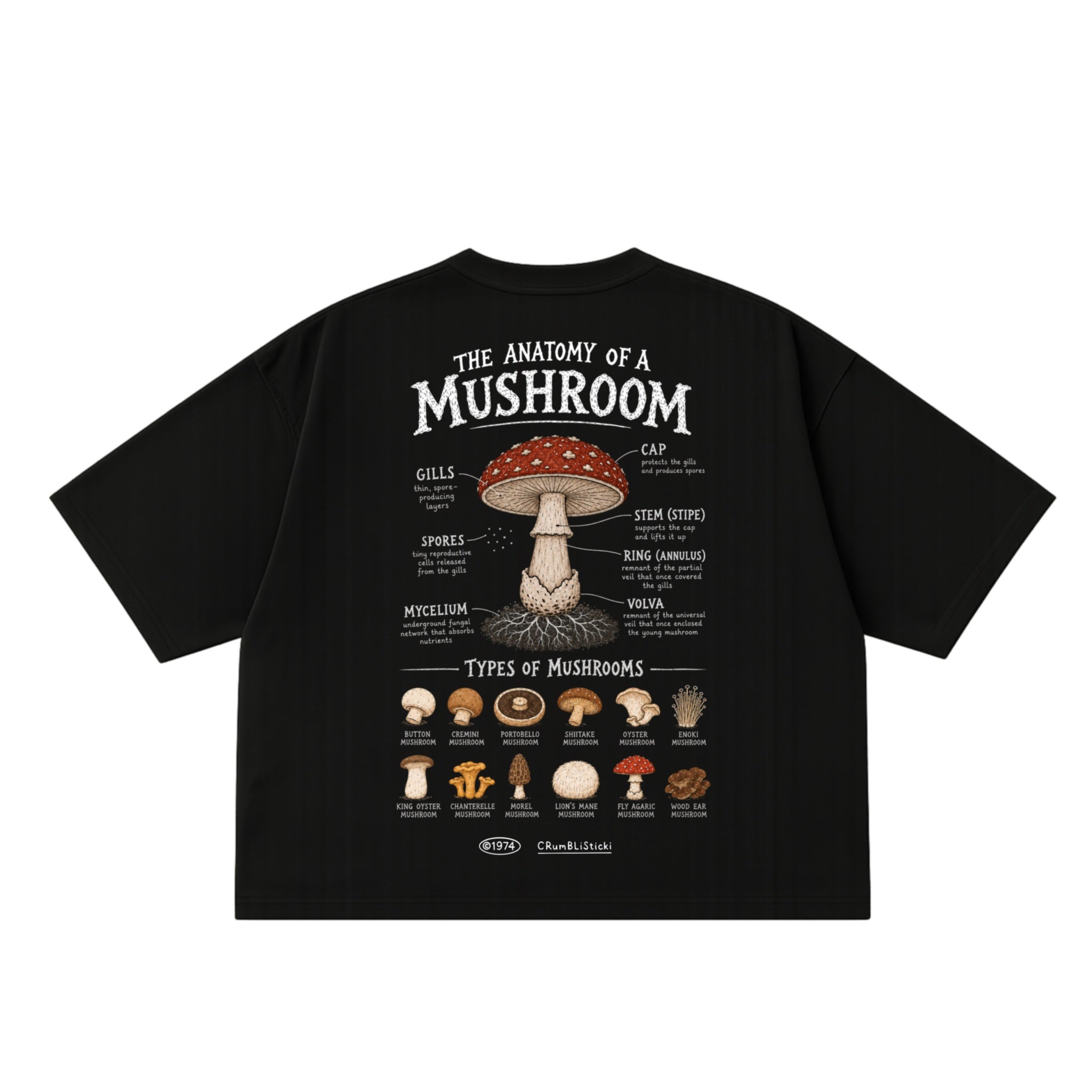 The Anatomy of a Mushroom