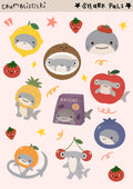 A6 Shark Pals Sticker Sheet
